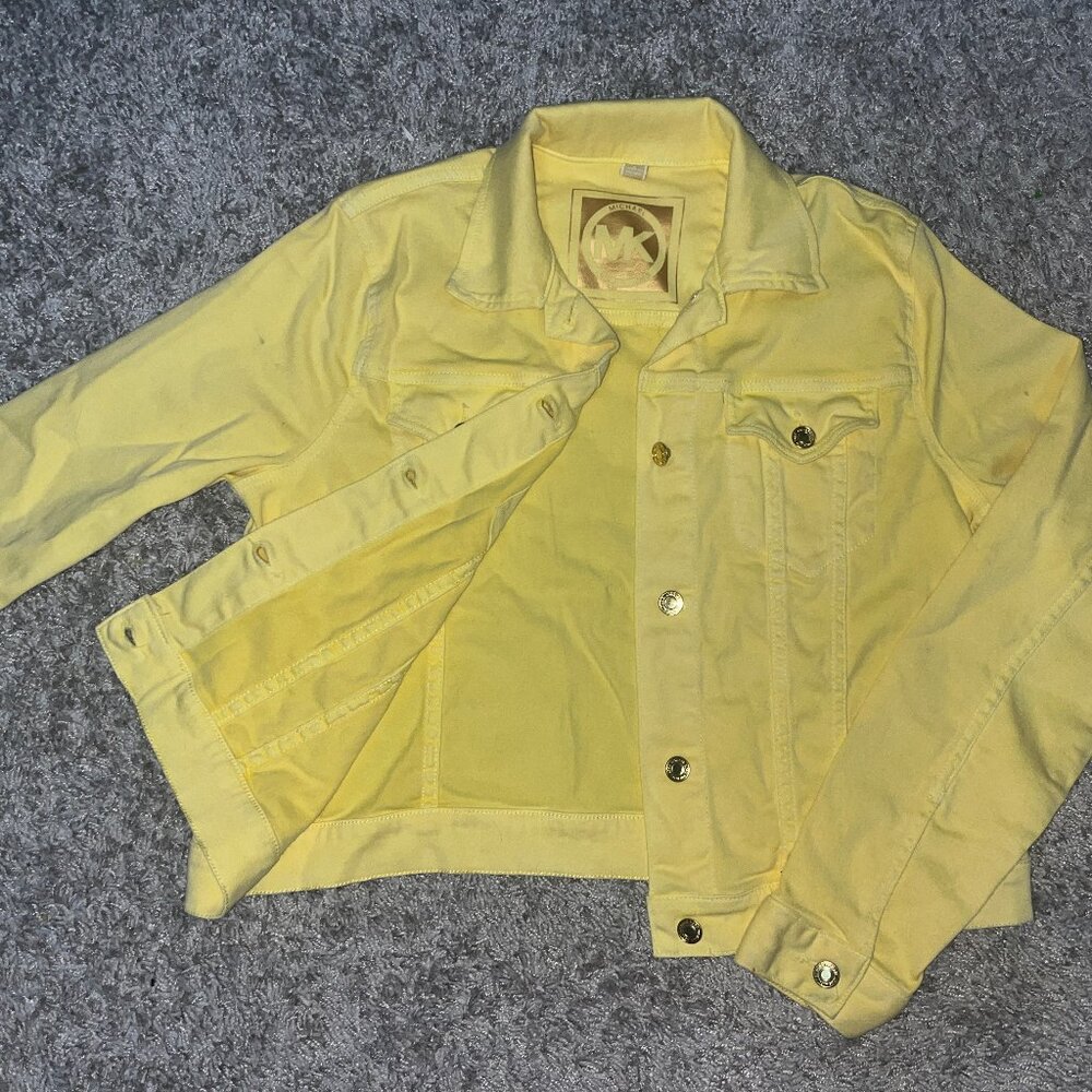 Michael Kors - Yellow Jean Jacket